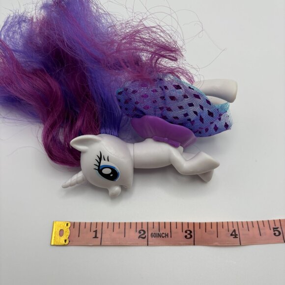 My Little Pony (MLP) The Movie Rarity Sparkling & Spinning 2017 G4 (SKU: 339TO) - Picture 7 of 8